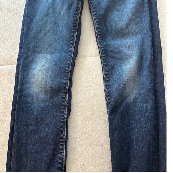 Lucky Brand Jeans Womens 29 Dark Blue Skinny Mid Rise Stretch Denim Classic - Picture 9 of 16